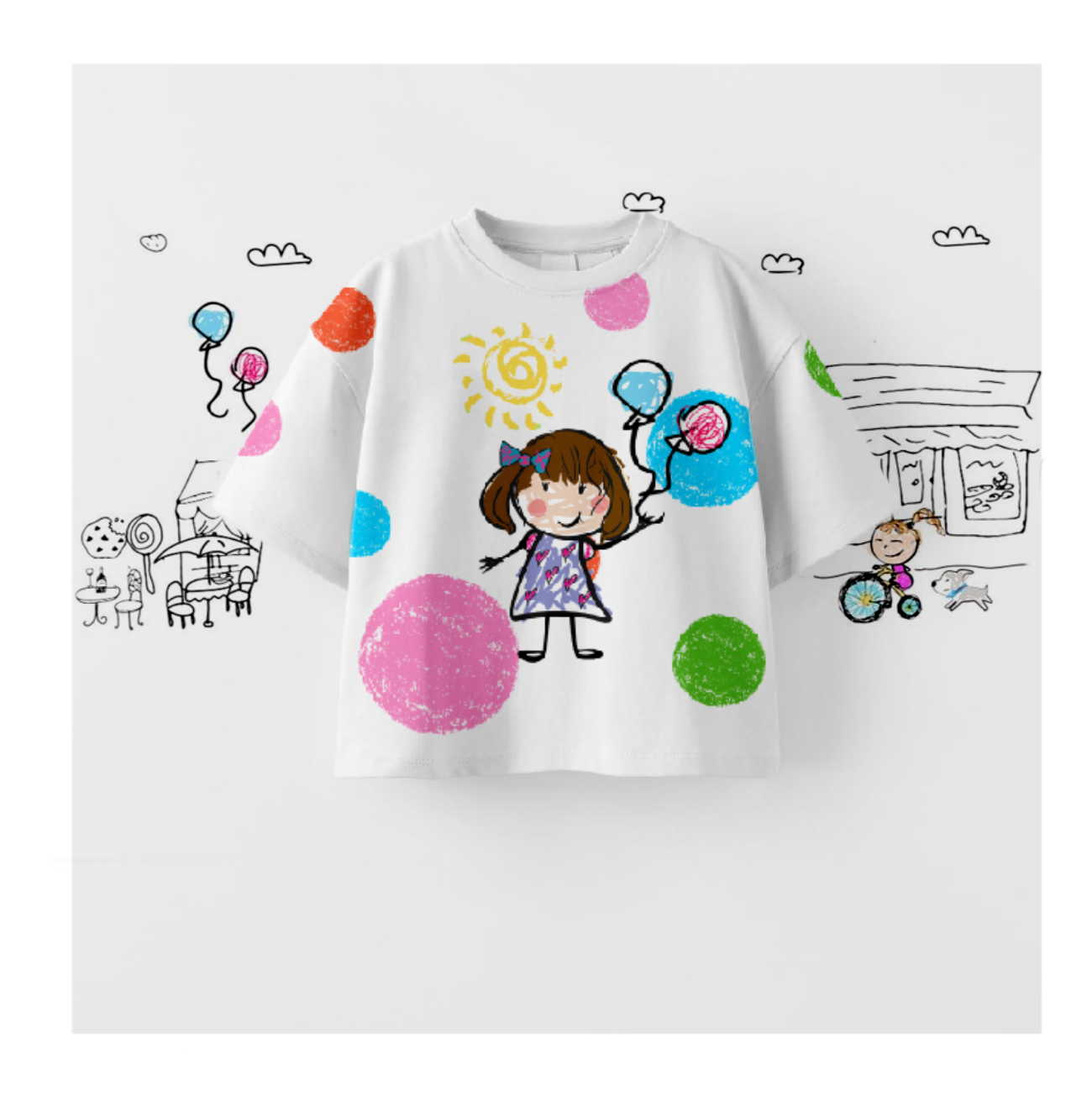 Toddler Marilola Polka Dot Shirt
