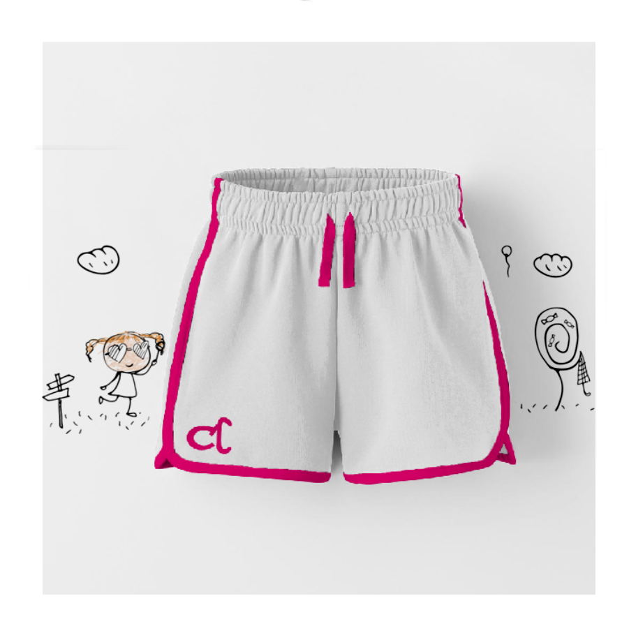 Toddler ChocoCoco Pink Shorts