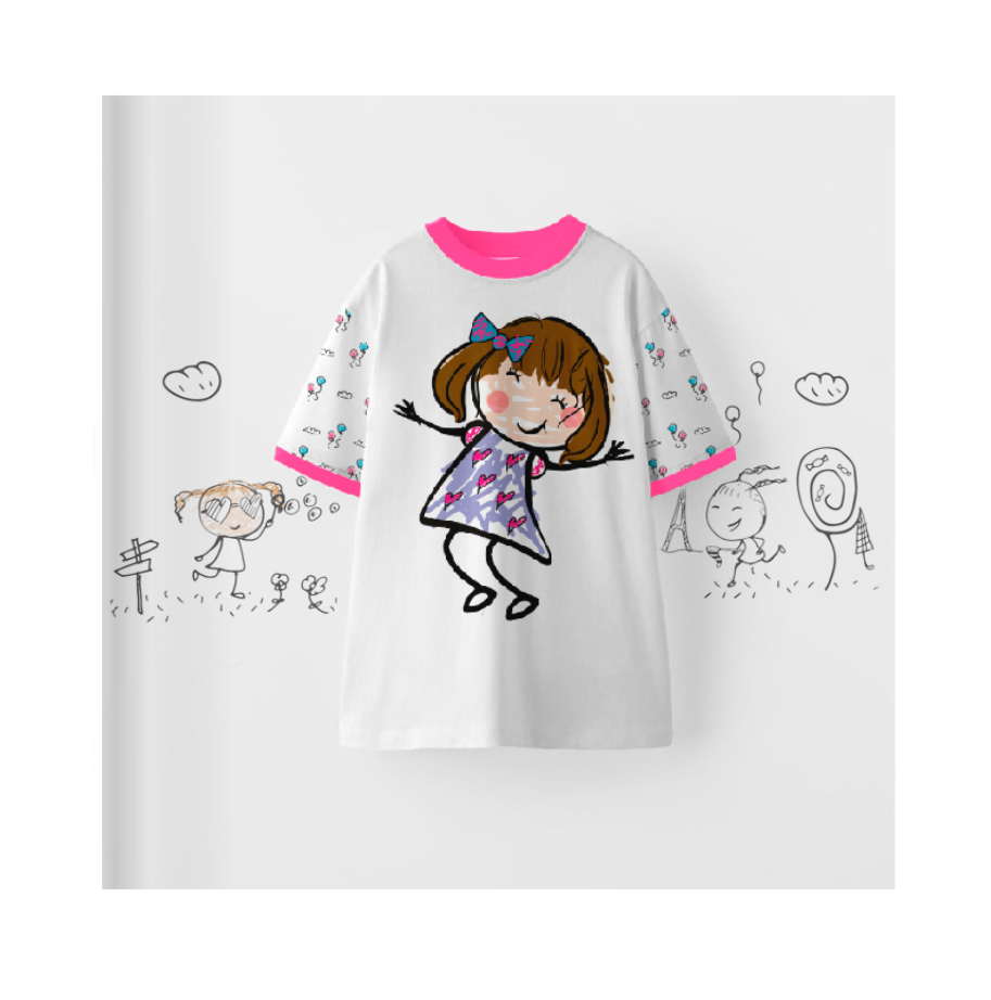 Toddler Pink Marilola Shirt
