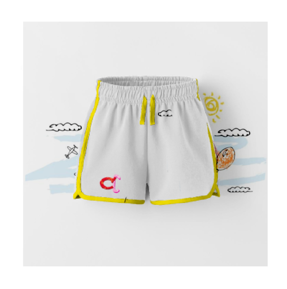 Toddler Yellow ChocoCoco Shorts