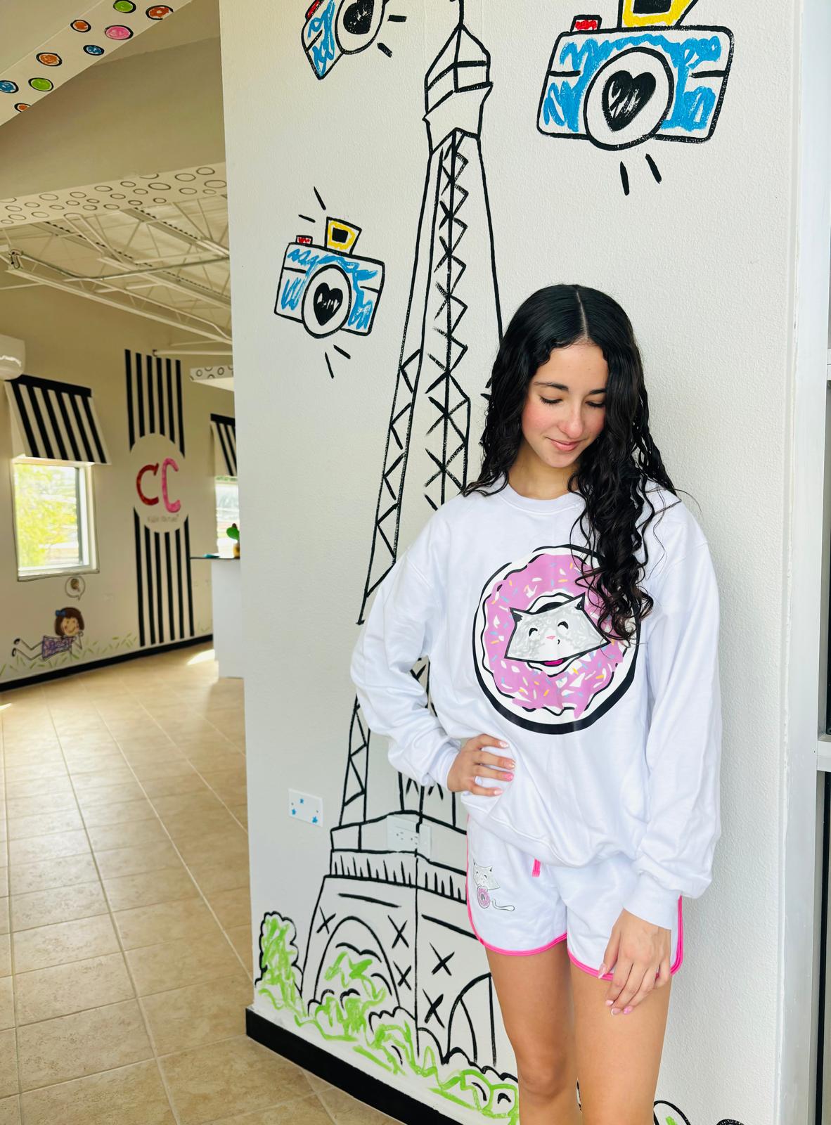 Toddler Pink Coco Donut Shorts