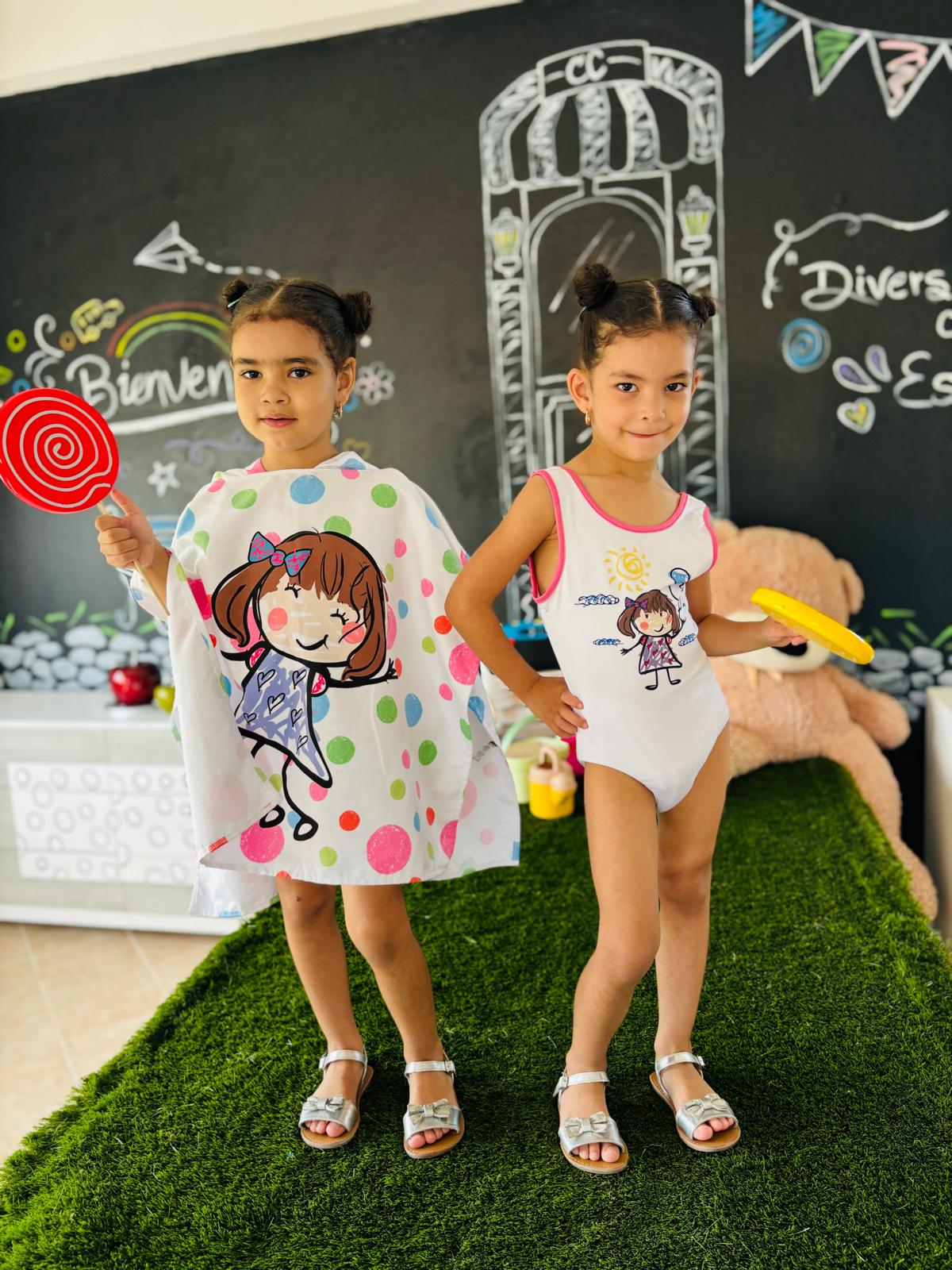 Toddler Marilola Swimwear Sleeveless Hoodie