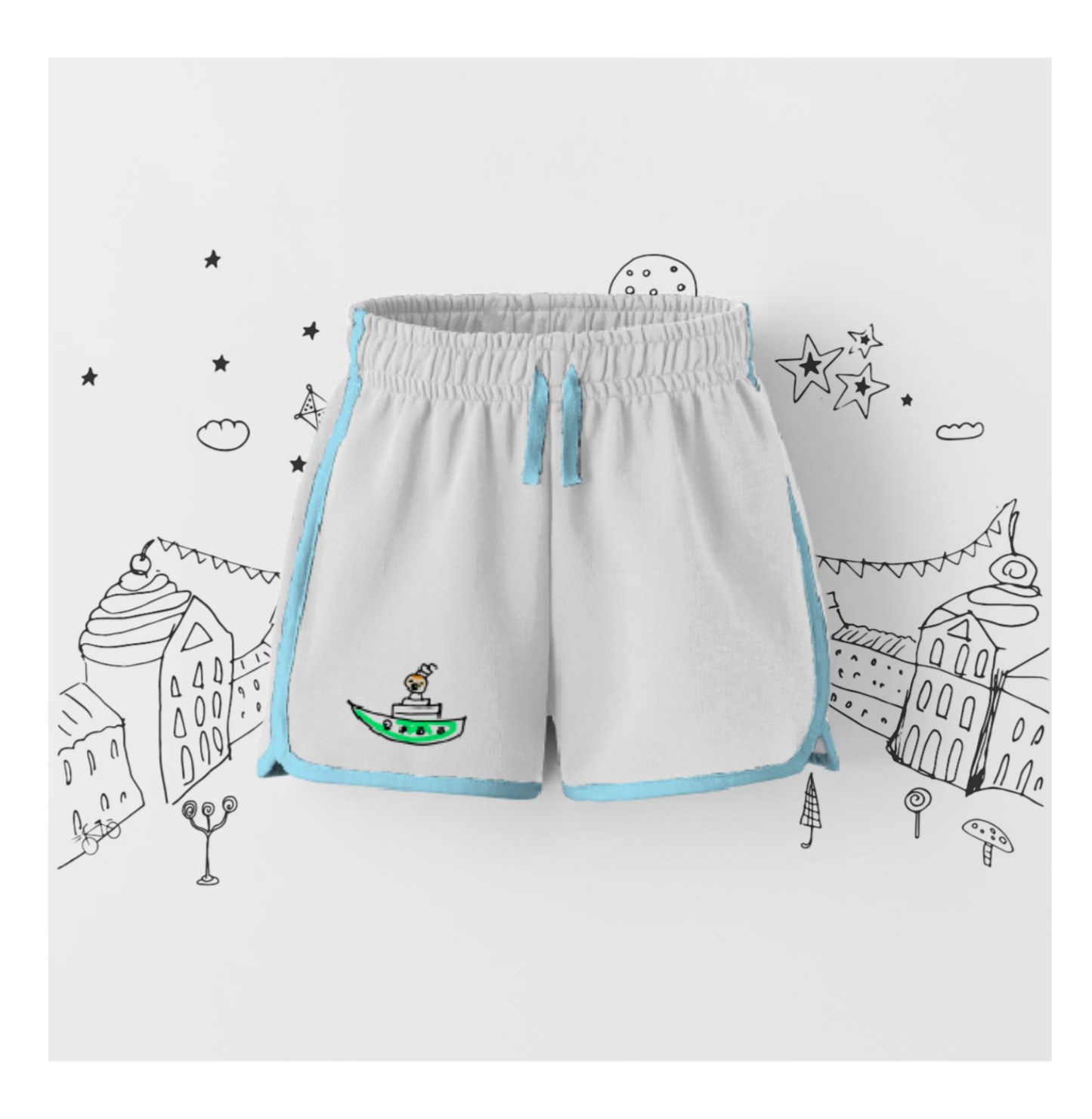 Toddler Sail Boat Bottoms